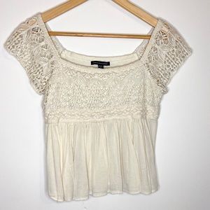 AEO Lace Crop Top
